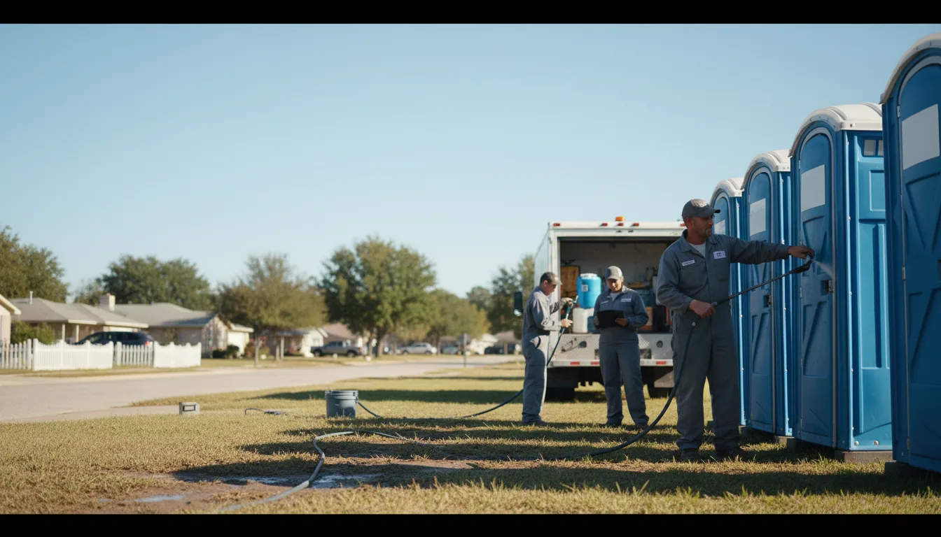 Long-Term Portable Toilet Rental in Wesley, IA near me